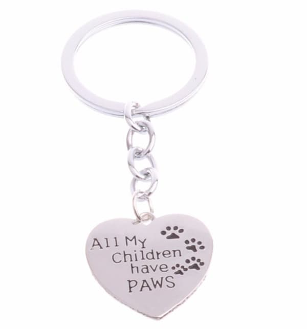 Keyring - All my children have paws