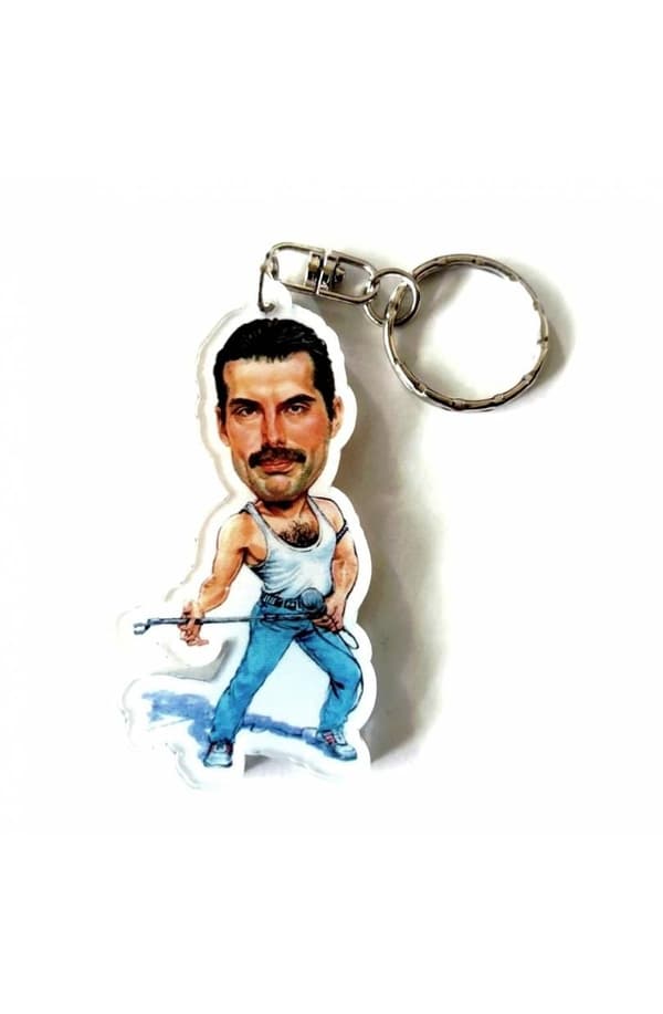Nyckelring: Queen - Freddie Mercury