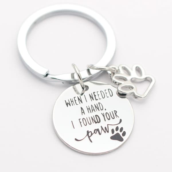 Keyring - When I Needed a hand I found a paw