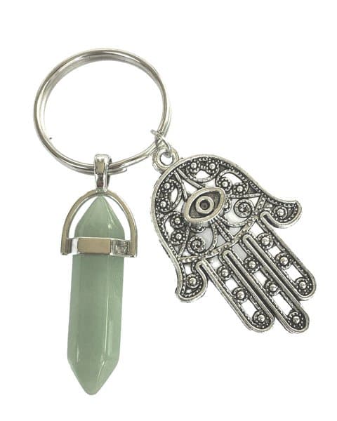 Keyring - Hamsa - Aventurine