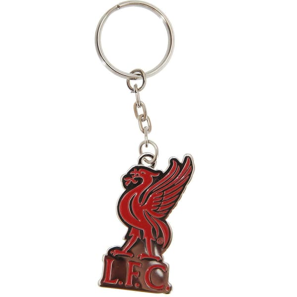 Liverpool FC Official Football Crest nyckelring Silver/Red One Size