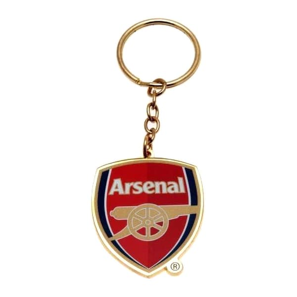 Arsenal FC Officiel fodboldnøglering med våbenskjold