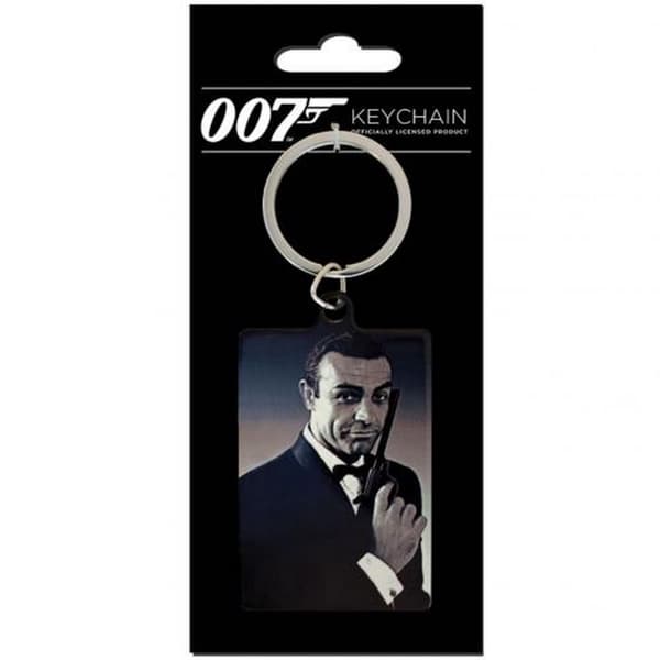 James Bond Metal Keyring