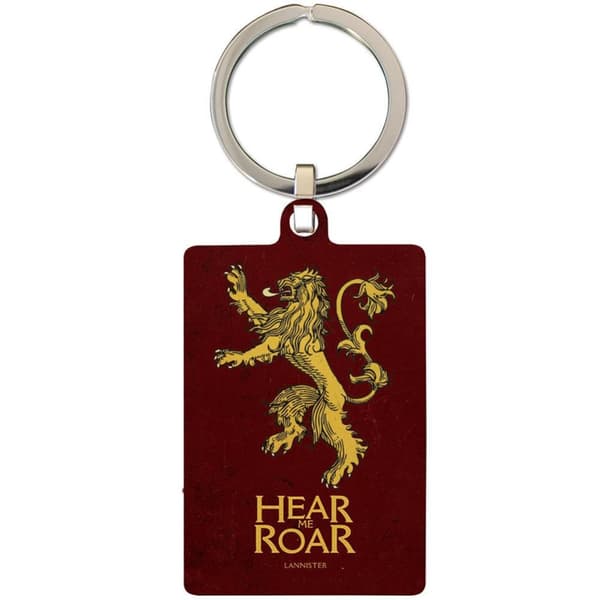 Game of Thrones Lannister nøglering i metal