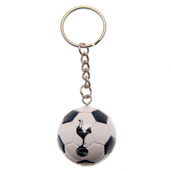 Tottenham Hotspur FC Fodbold nøglering White/Blue One Size