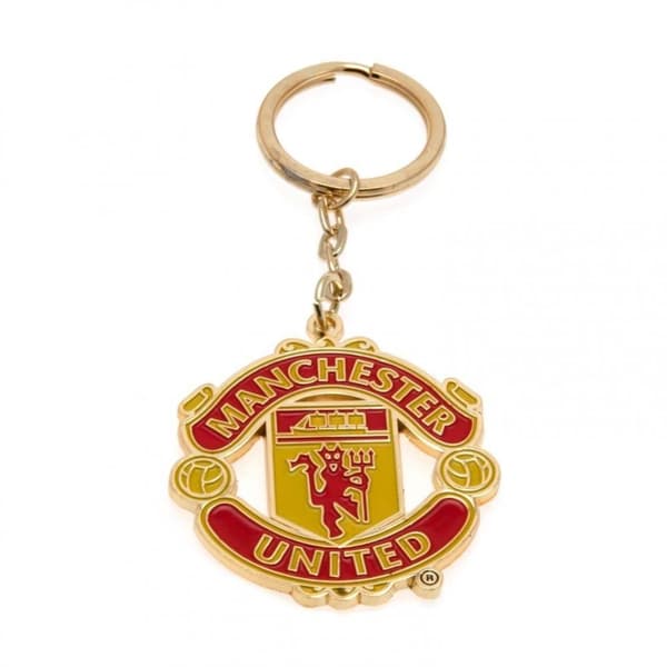 Manchester United FC Nyckelring Yellow/Red One Size