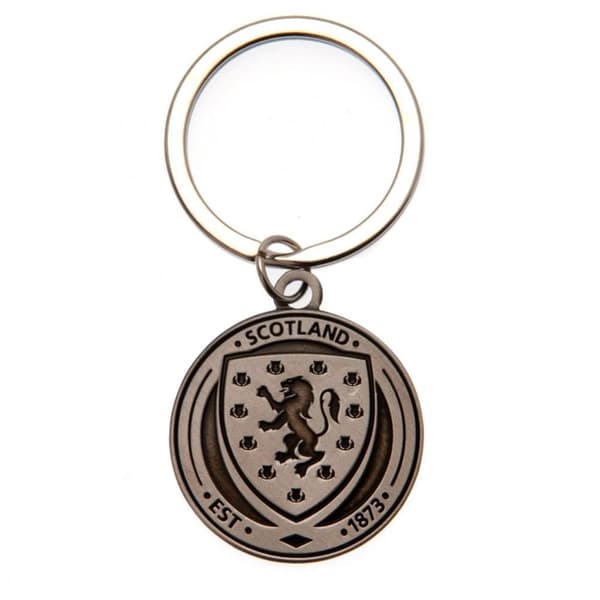 Scotland FA Keyring Silver One Size