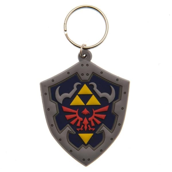 The Legend Of Zelda Shield Keyring Multi-colour One Size