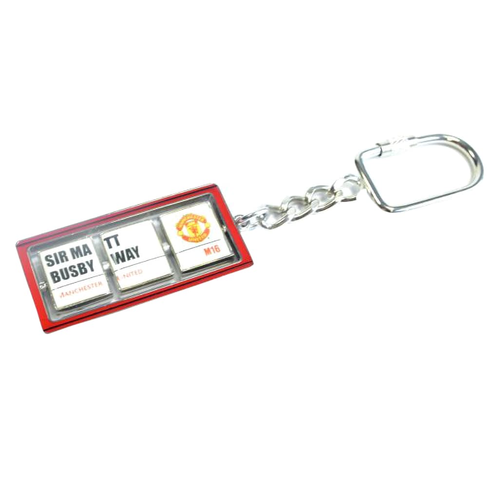 Manchester United FC Official Football Spinner Keryring