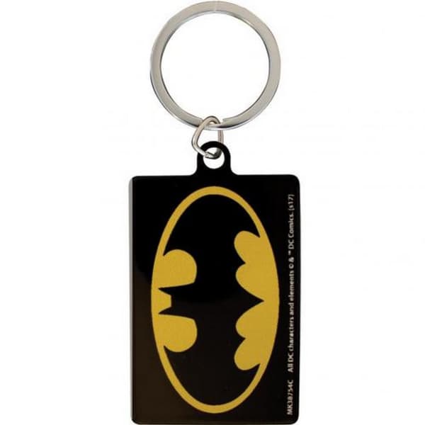 DC Comics Batman nøglering i metal
