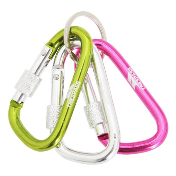 Trespass Lock X karbinhake nyckelringsset Assorted One Size