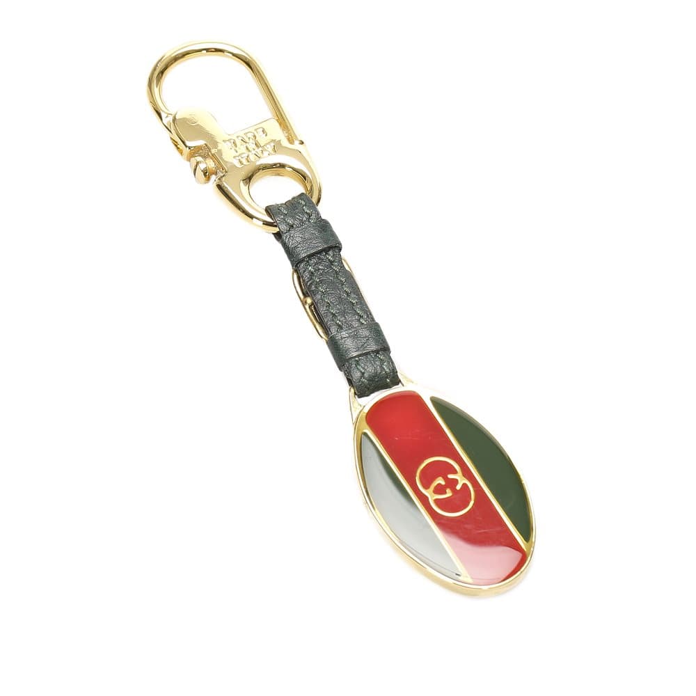 Gucci Web Key Chain Gold