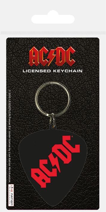 Nyckelring - AC/DC (Plectrum)