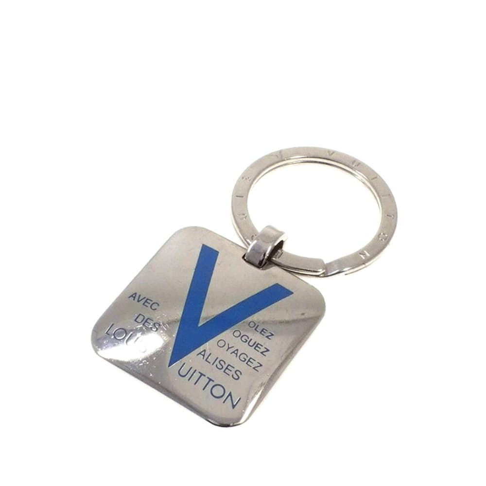 Louis Vuitton Cle Voyage Bag Charm Silver
