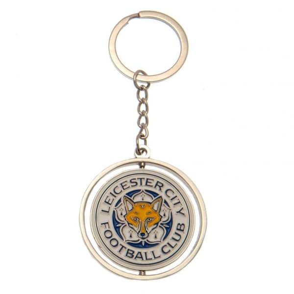 Leicester City FC Spinner nøglering Silver One Size