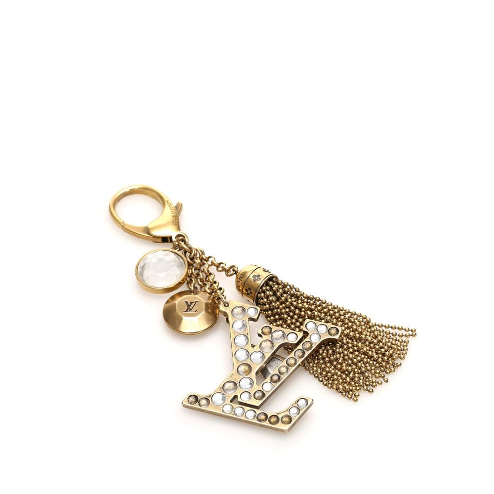Louis Vuitton Monogram Key Chain Gold