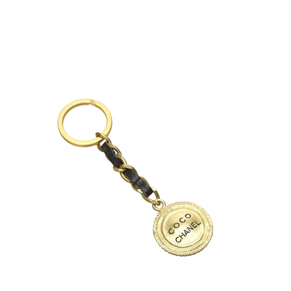 Chanel Coco Key Chain Gold