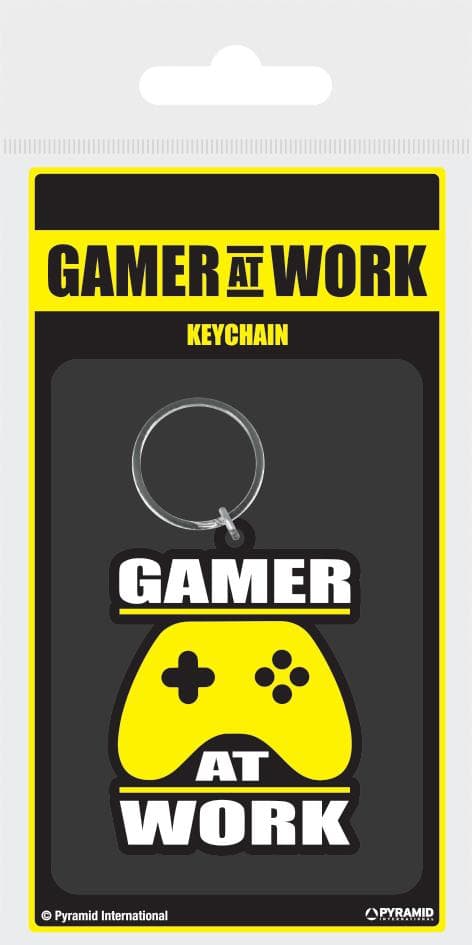 Nyckelring - Gamer At Work (Joypad)