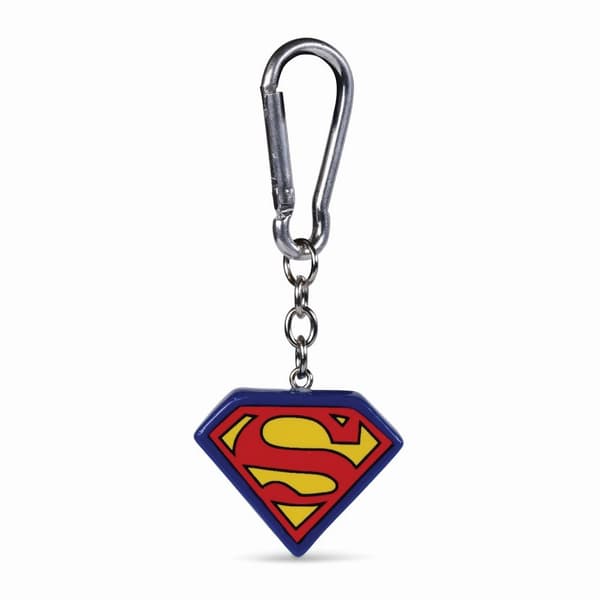 Superman Logo 3D nyckelring