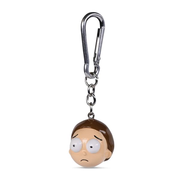 Rick And Morty Morty 3D nyckelring Beige/Brown One Size