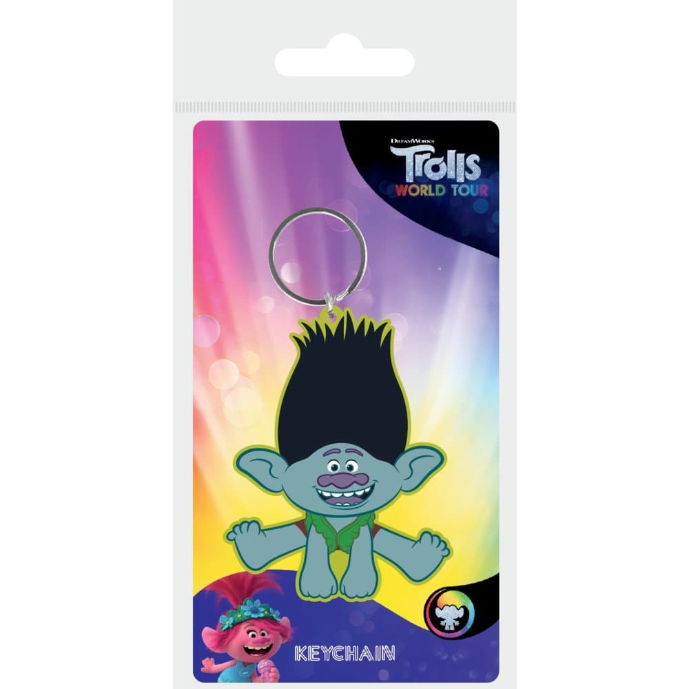 Trolls World Tour Branch Keyring, Keyring