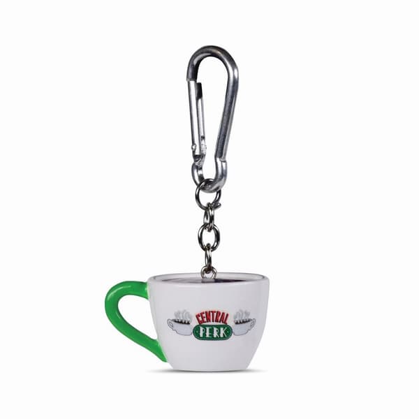 Friends Central Perk 3D-nyckelring White/Green One Size
