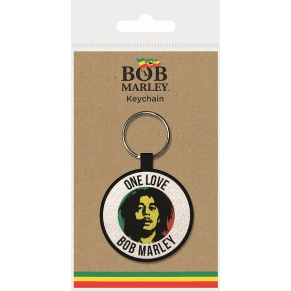 Bob Marley One Love vävd nyckelring Multicoloured One Size