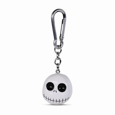 Nightmare Before Christmas Hoved 3D nøglering