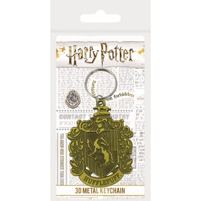 Harry Potter Hufflepuff Crest Keyring