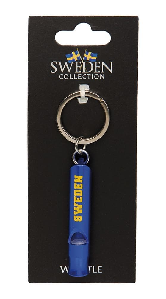 Nyckelring Souvenir Vissla SWEDEN