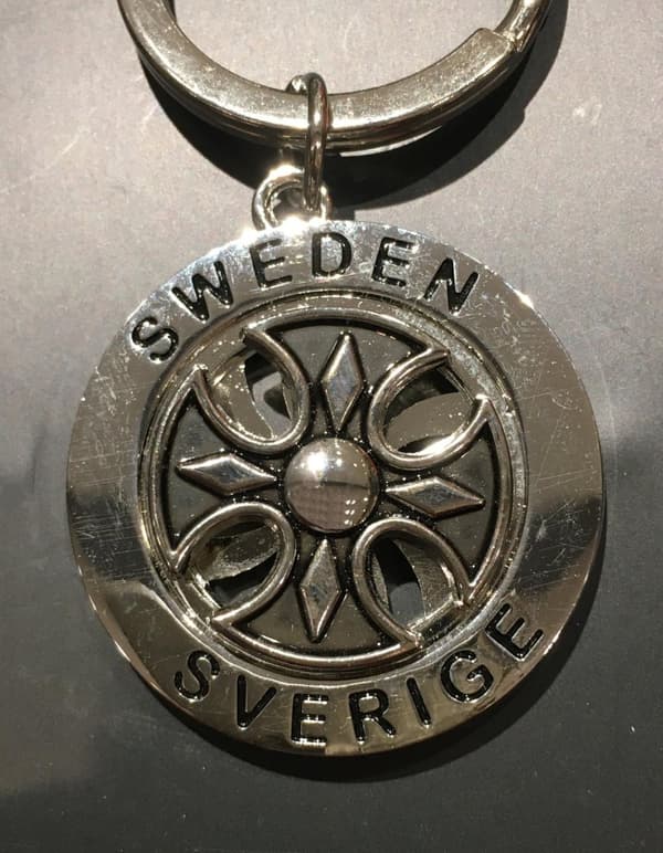 Nyckelring Souvenir Spinner Kors