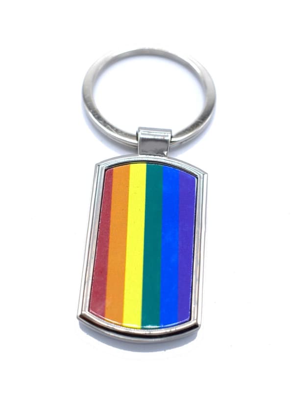 Pride flag - nøglering
