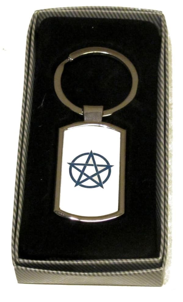 Pentagram - Nyckelring