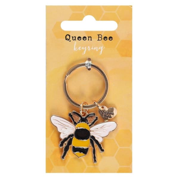 Something Different Queen Bee emalj nyckelring