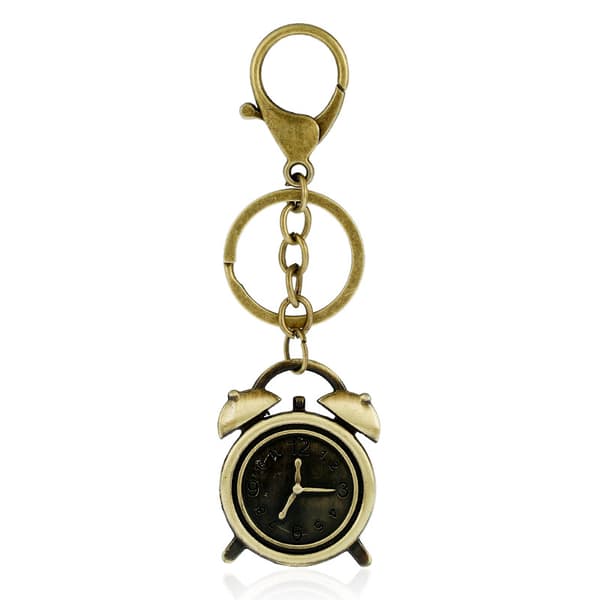 Vacker nyckelring i Steampunk-stil -  klocka