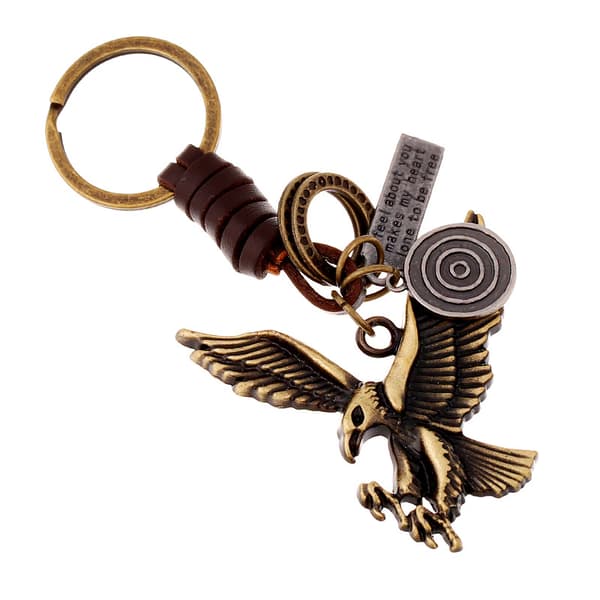 Vacker nyckelring i Steampunk-stil - Eagle