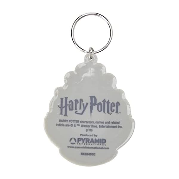 Harry Potter Hogwarts Crest gummi nyckelring