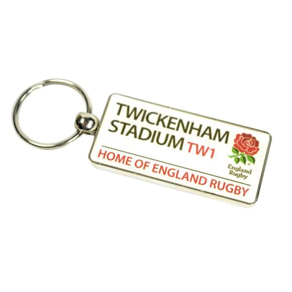 England RFU Deluxe Twickenham nøglering White/Red One Size