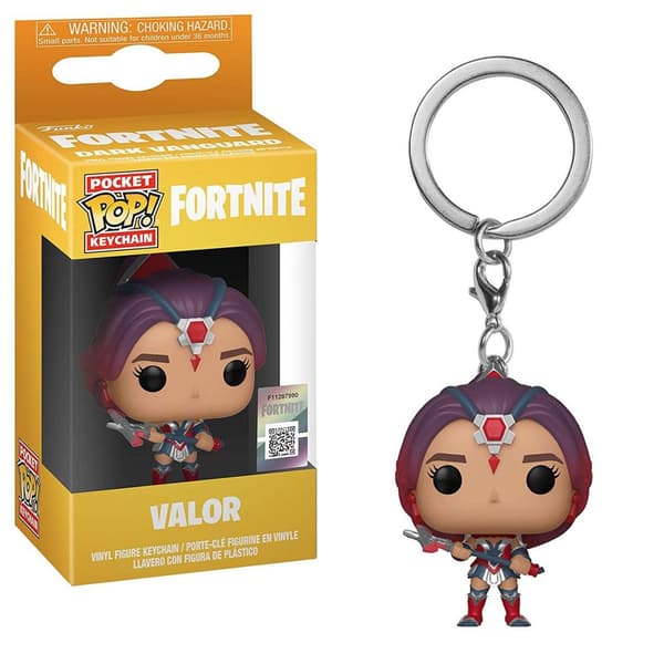 Fortnite, Pocket Pop! - Nøkkelring - Valor