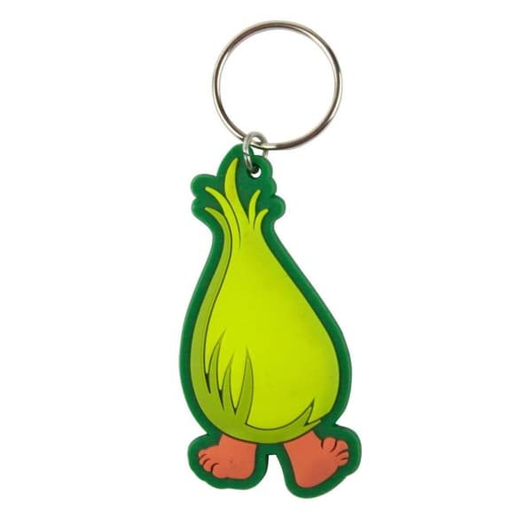 Trolls Officiell Fuzzbert gummi nyckelring Multicoloured One Size