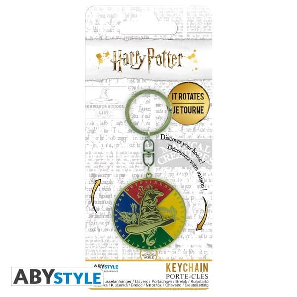 Nyckelring - Harry Potter - Sorting Hat badge