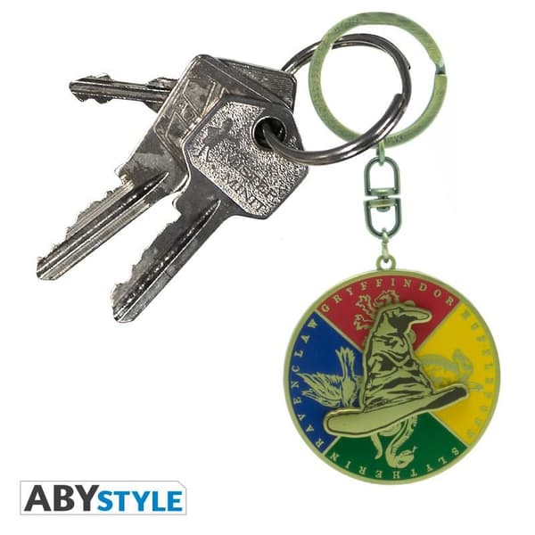 Nyckelring - Harry Potter - Sorting Hat badge