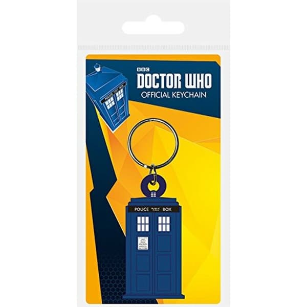 Doctor Who Tardis nyckelring Blue One Size