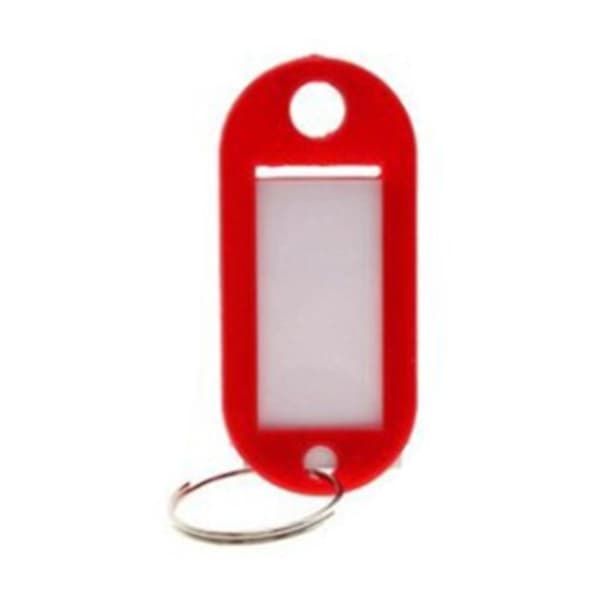 Nyckelring med namnbricka [Oval] - 10-pack