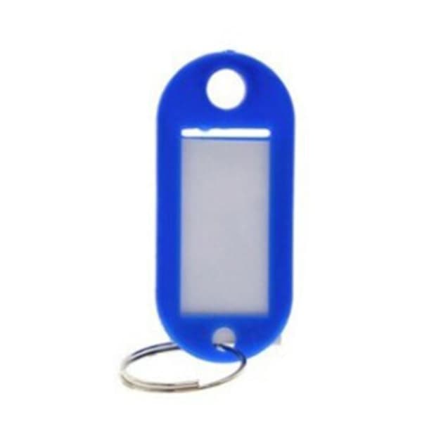 Nyckelring med namnbricka [Oval] - 10-pack