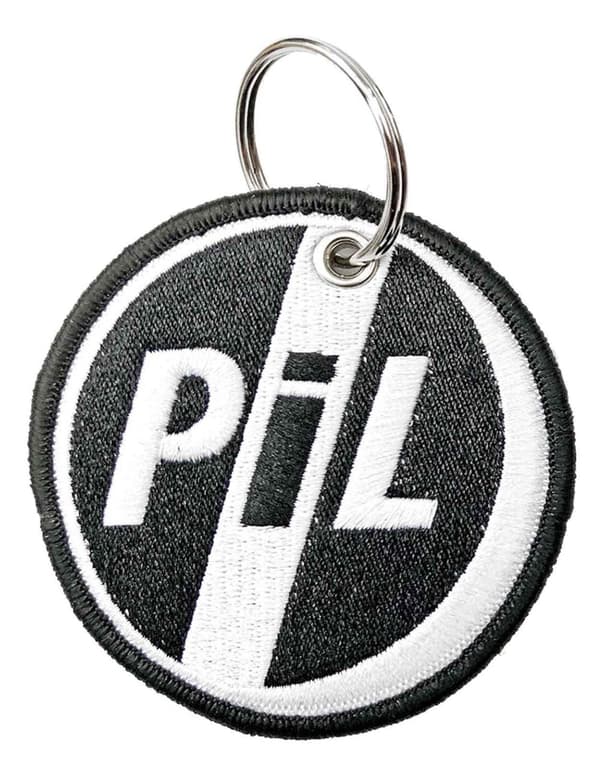 PIL Public Image Ltd Keyring keychain Patch Circle Logo Official Taille unique