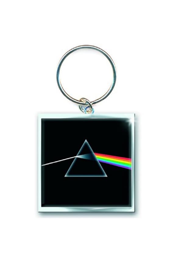 Pink Floyd Keyring Keychain Dark Side Of The Moon Album Official metal One Size