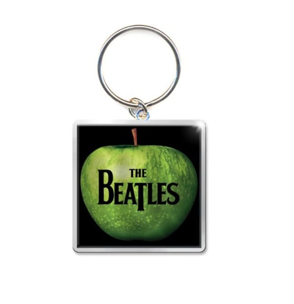 The Beatles Keychain Apple band logo Official One Size