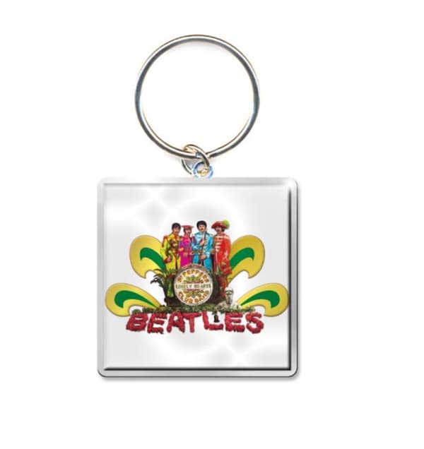 The Beatles Keychain Sgt Pepper Naked Official One Size