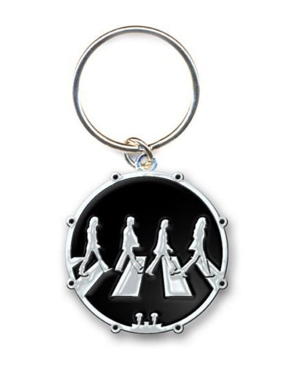 The Beatles Keychain Abbey Road Crossing Official One Size